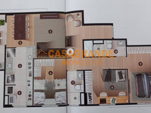 Apartamento para Venda em Jacareí - 2