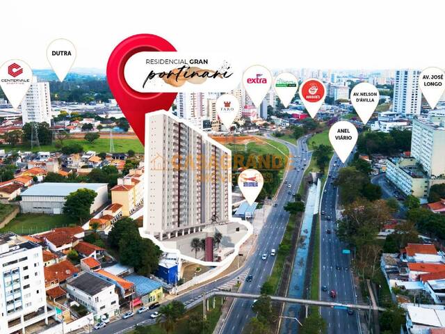 #13728 - Apartamento para Venda em São José dos Campos - SP - 1