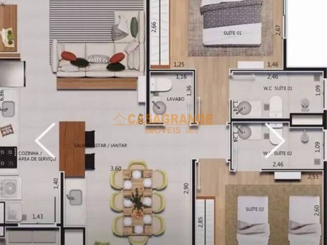 Apartamento para Venda em São José dos Campos - 5